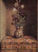 Hans Memling Vase mit Blumen oil painting